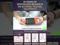 OEM Color Semiconductor Breathalyzer Mr Black1000 para uso doméstico